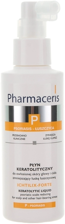 Pharmaceris Кератолічна рідина для шкіри голови і тіла, для лікування псоріазу P Puri-Ichtilium - фото N1