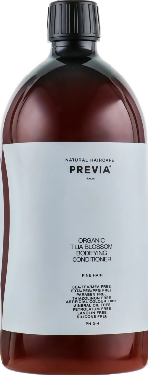 Previa Кондиционер для объема Tilia Blossom Bodifying Conditioner - фото N3