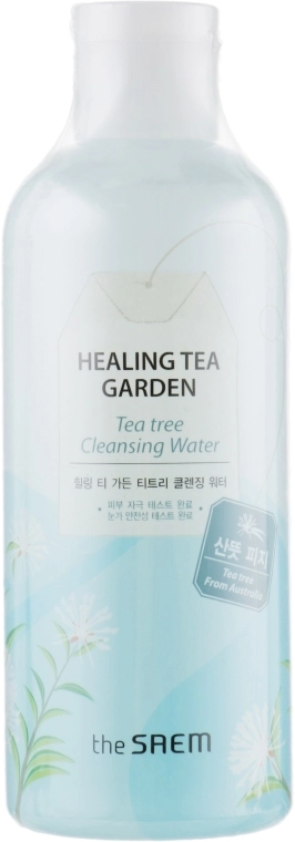 The Saem Очищувальна вода з чайним деревом Healing Tea Garden Tea Tree Cleansing Water - фото N1