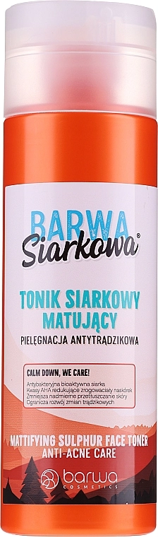 Barwa Антибактеріальний лосьйон для обличчя Anti-Acne Antibacterial Face Lotion - фото N3