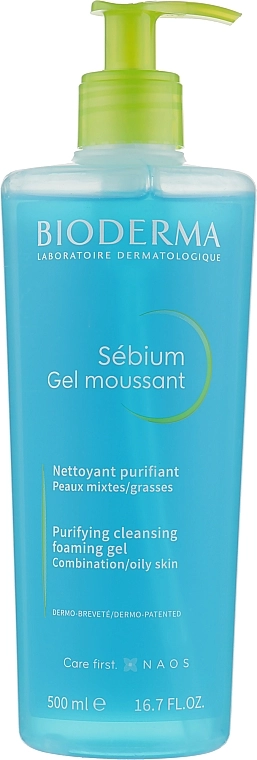 Bioderma Гель для умивання Sebium Gel Moussant Purifying and Foaming Gel - фото N3