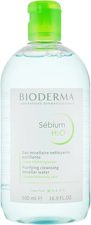 Bioderma Мицеллярный лосьон Sebium H2O Micellaire Solution - фото N5