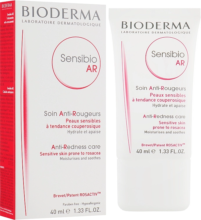 Bioderma Крем против красноты Sensibio AR Anti-Redness Cream - фото N2