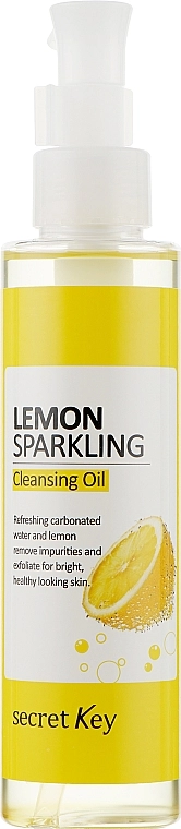 Secret Key Лимонна гідрофільна олія Lemon Sparkling Cleansing Oil - фото N2