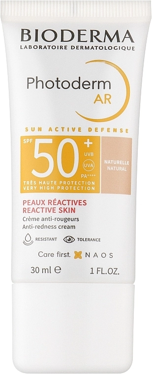 Bioderma Сонцезахисний крем Photoderm AR Spf 50+ Tinted Sun Cream - фото N1