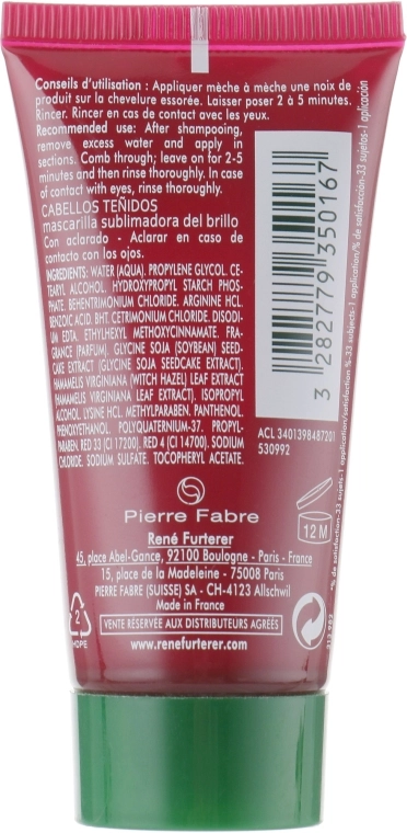 Rene Furterer Восстанавливающая защитная маска Okara Sublimateur Protect Color Mask - фото N2