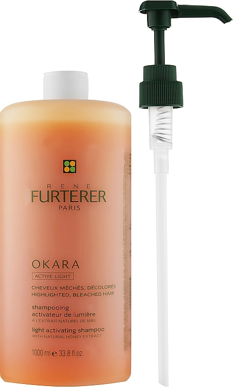 Rene Furterer Шампунь для сияния мелированных волос Okara Illuminating Light Activating Shampoo - фото N5