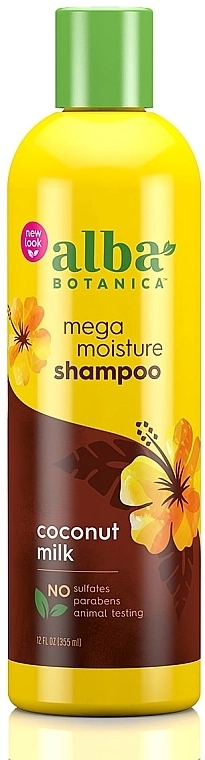 Alba Botanica Екстра поживний шампунь Natural Hawaiian Shampoo Drink It Up Coconut Milk - фото N1
