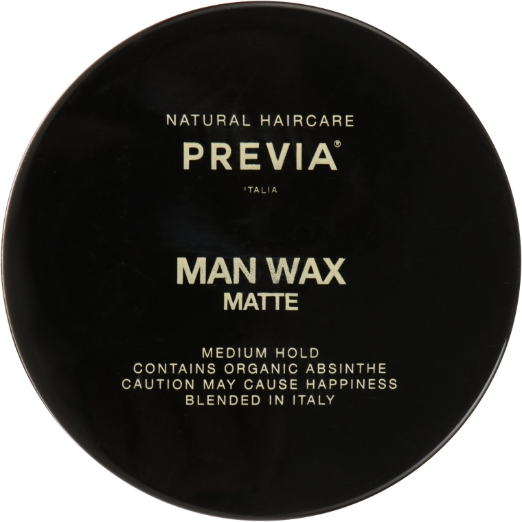 Previa Воск средней фиксации Man Wax Matte - фото N1