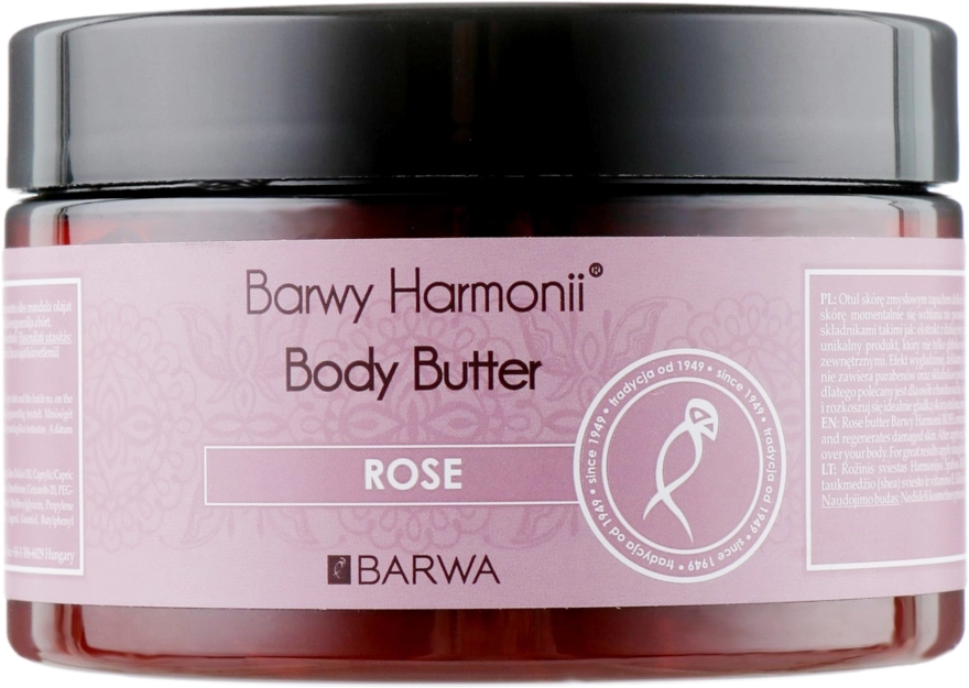 Barwa Олія для тіла "Троянда" Harmony Body Butter Rose - фото N1