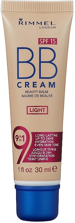 Rimmel BB Cream 9-in-1 Skin Perfecting Super Makeup SPF 15 ВВ-крем - фото N1