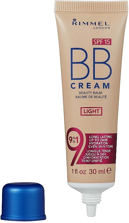 Rimmel BB Cream 9-in-1 Skin Perfecting Super Makeup SPF 15 ВВ-крем - фото N2