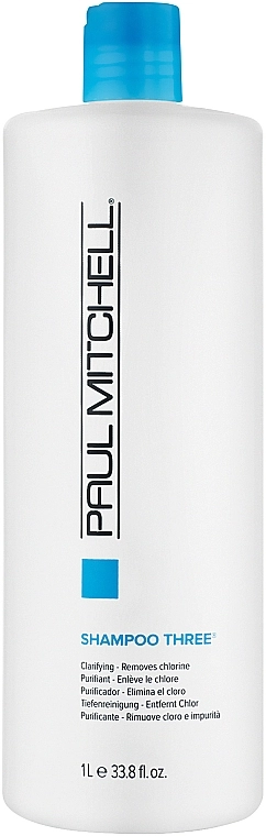 Paul Mitchell Шампунь для будь-якого типу волосся Clarifying Shampoo Three - фото N2