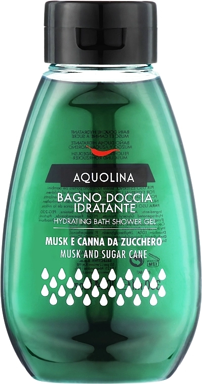 Aquolina Гель для душу Bagno Doccia Idratante Musk E Canna Da Zucchero - фото N1