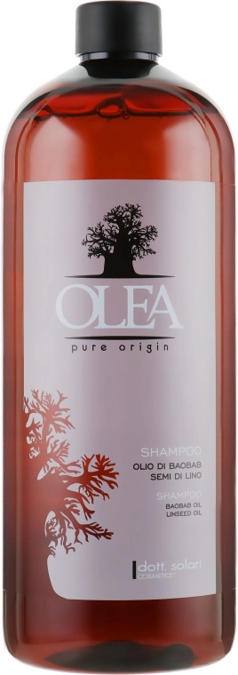 Dott. Solari Шампунь на основе баобаба и льняного семени Olea Shampoo - фото N5