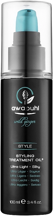 Paul Mitchell Масло для укладання і догляду за волоссям Awapuhi Wild Ginger Styling Oil Treatment - фото N1