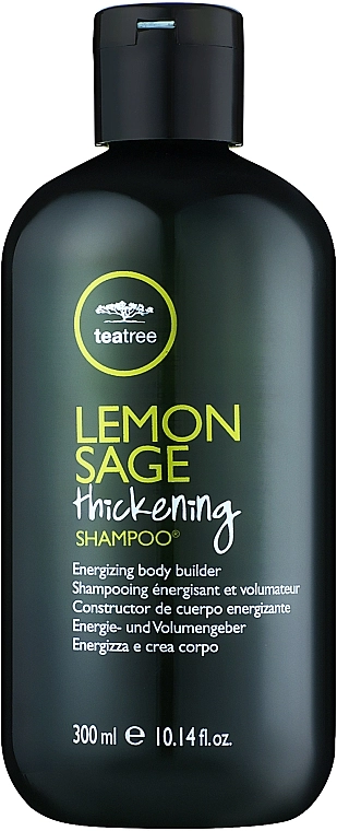 Paul Mitchell Шампунь на основе экстракта чайного дерева, лимона и шалфея Tea Tree Lemon Sage Thickening Shampoo - фото N1