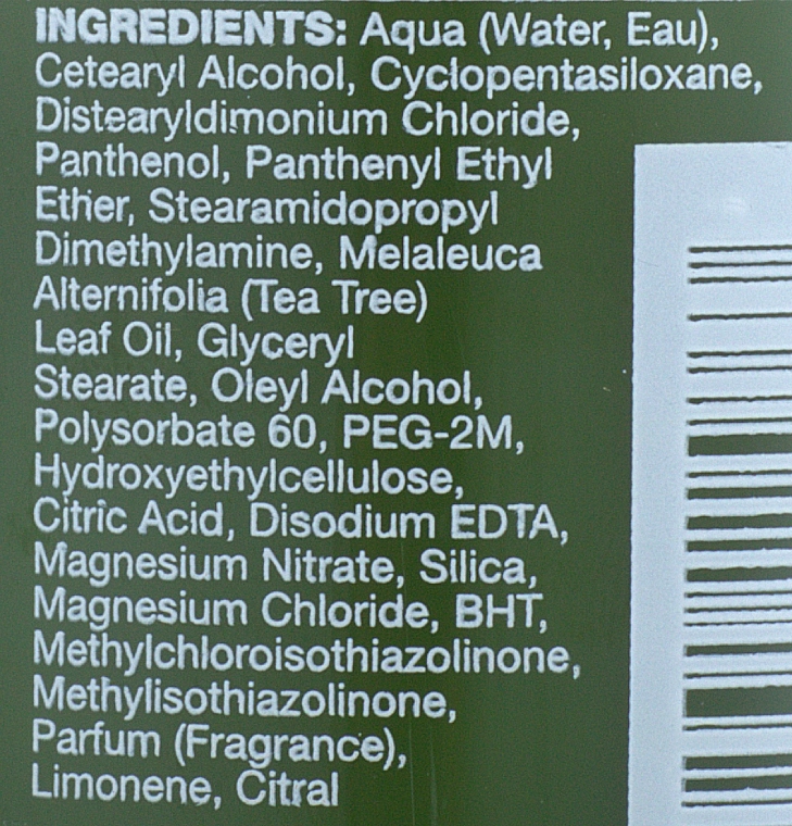 Paul Mitchell Кондиціонер на основі екстракту чайного дерева, лимона і шавлії Tea Tree Lemon Sage Thickening Conditioner - фото N3