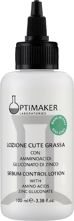 Optima Лосьйон для волосся себорегулюючий Lozione Cute Grassa - фото N1