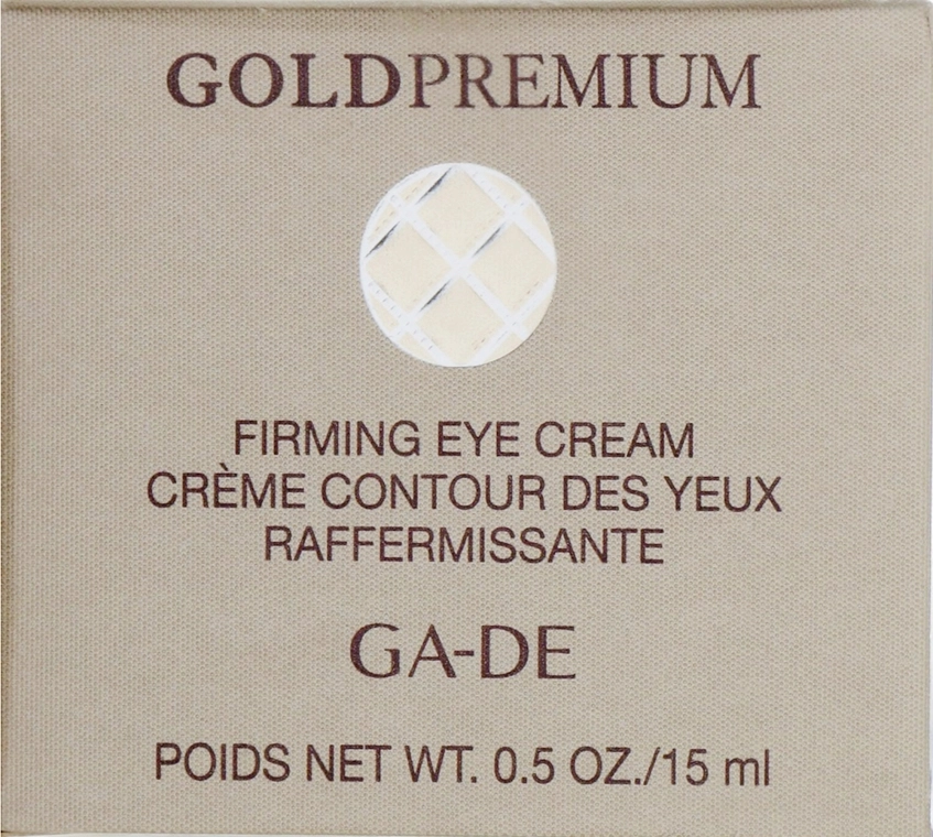 GA-DE Укрепляющий крем для контура глаз Gold Premium Firming Eye Cream - фото N1
