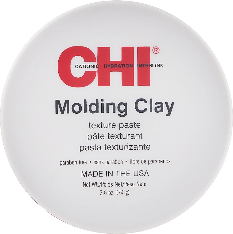 Текстурная паста укладки для волос - CHI Molding Clay, 74 г - фото N1