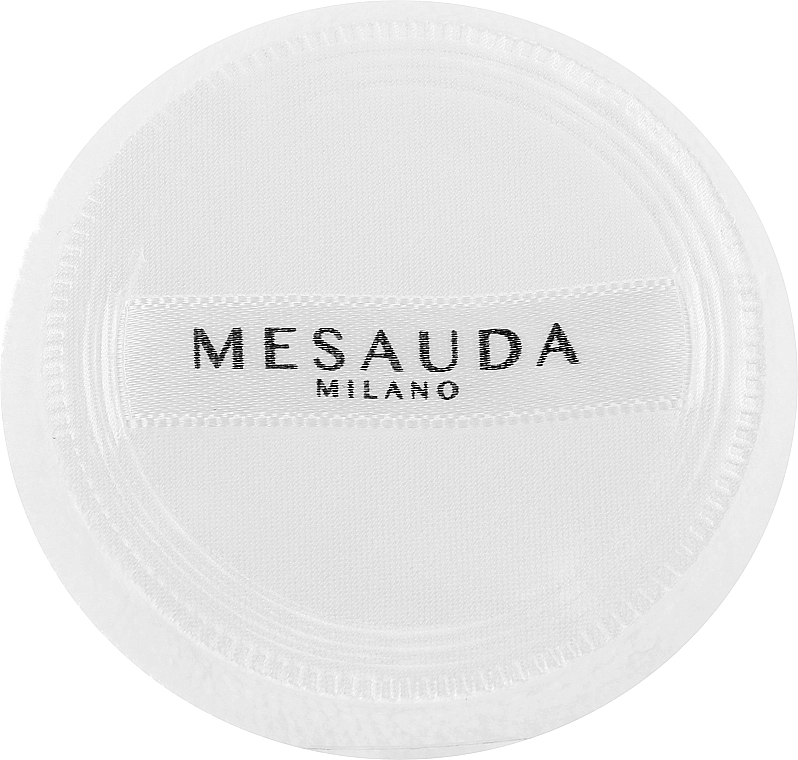 Mesauda Milano Спонж круглый для нанесения тональных средств Round Cotton Puff Sponge - фото N3