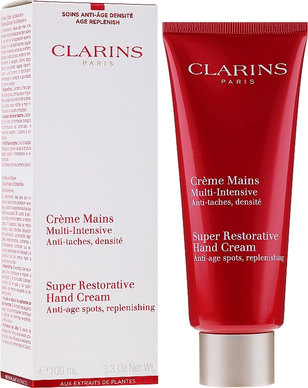 Clarins Крем для рук Super Restorative Age-Control Hand Cream - фото N2