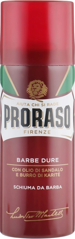 Proraso Пена для бритья питательная Red Line Shaving Foam - фото N1