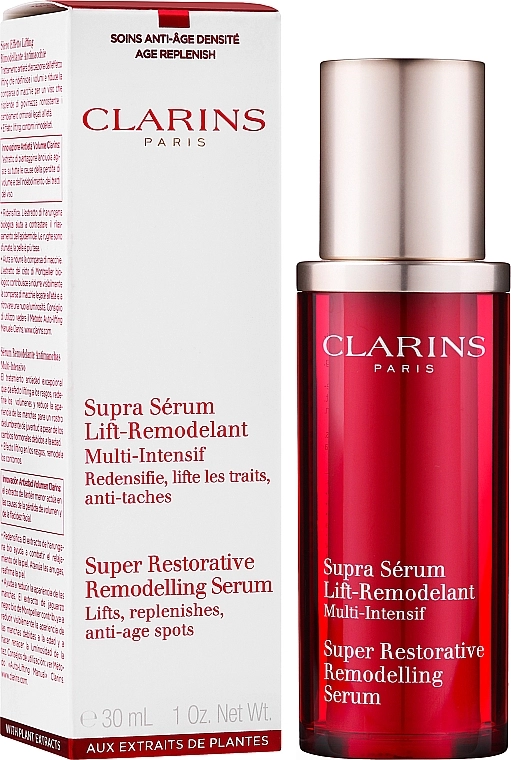 Clarins Восстанавливающая сыворотка интенсивного действия Super Restorative Decollete and Neck Concentrate - фото N2