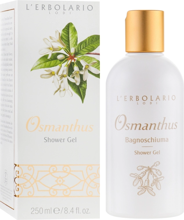 L’Erbolario Пена для ванны-гель для душа "Османтус" Osmanthus Shower Gel - фото N1