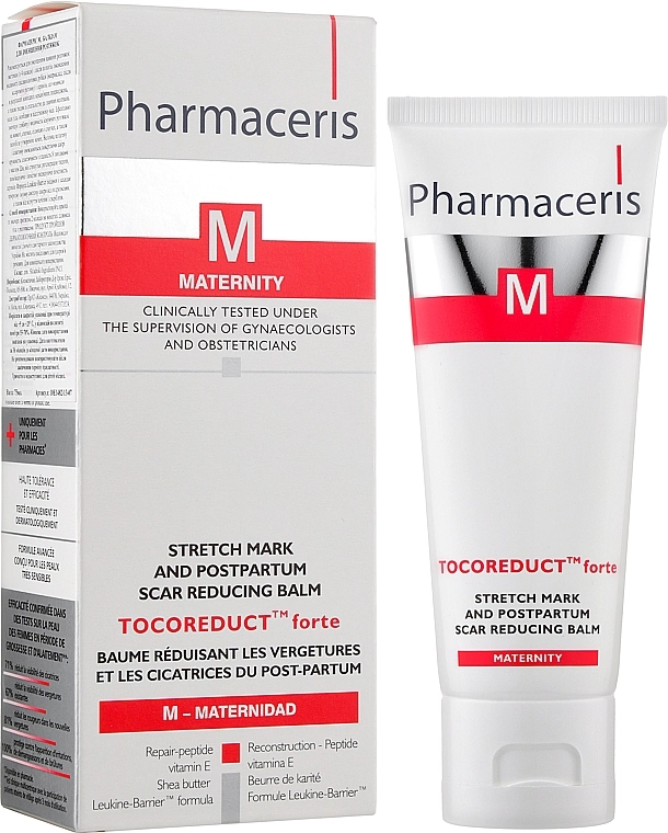 Pharmaceris Бальзам, зменшуючий розтяжки M Tocoreduct Forte Stretch Mark Reduction Balm - фото N2