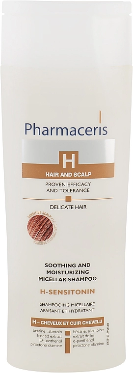 Pharmaceris Успокаивающий шампунь для чувствительной кожи головы H H-Sensitonin Professional Soothing Shampoo for Sensitive scalp - фото N1