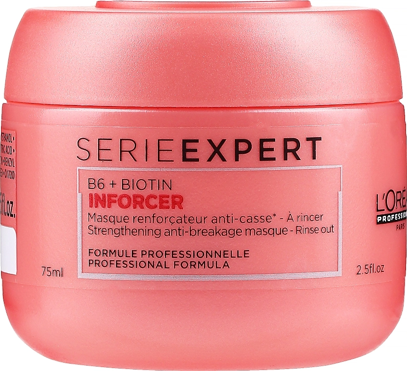 L'Oreal Professionnel Зміцнювальна маска для волосся Serie Expert Inforcer Strengthening Anti-Breakage Masque - фото N4