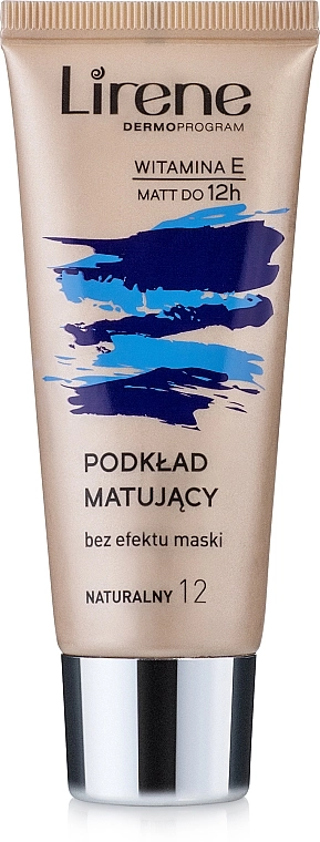 Lirene Nature Matte Foundation Матирующий тональный крем - фото N2