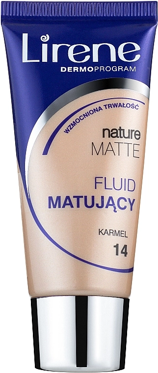 Lirene Nature Matte Foundation Матирующий тональный крем - фото N1