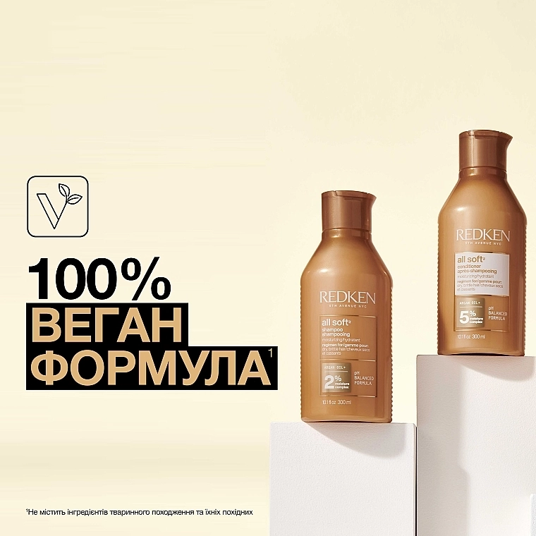 Redken Пом'якшувальний шампунь для волосся All Soft Shampoo - фото N6