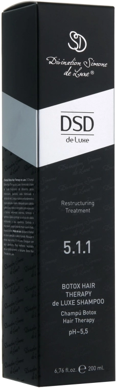 Simone DSD De Luxe Шампунь для волосся "Ботокс" №5.1.1 Botox Hair Therapy de Luxe Shampoo - фото N4