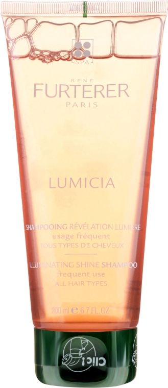 Rene Furterer Шампунь для придания блеска Lumicia Illuminating Shine Shampoo - фото N3