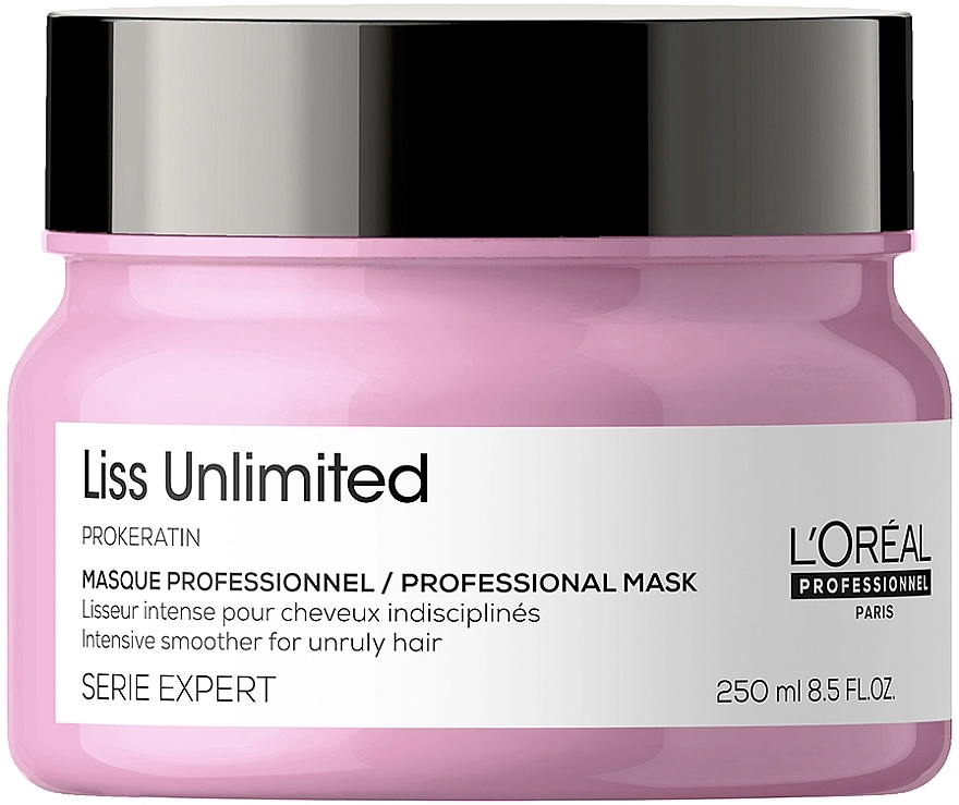 L'Oreal Professionnel Маска для сухих и непослушных волос с кератином Serie Expert Liss Unlimited Prokeratin Masque - фото N1