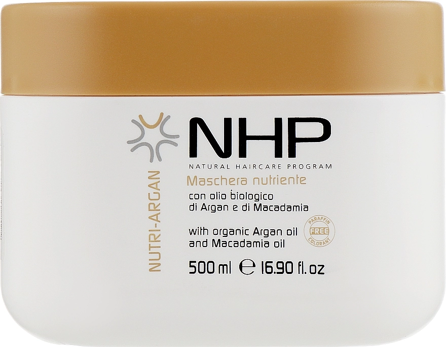 NHP Питательная восстанавливающая маска для волос Nutri Argan - фото N3