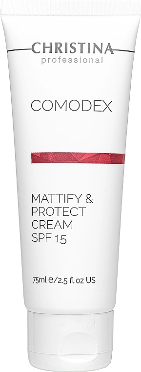 Крем для обличчя "Матування та захист" - Christina Comodex-Mattify&Protect Cream SPF15, 75ml - фото N1