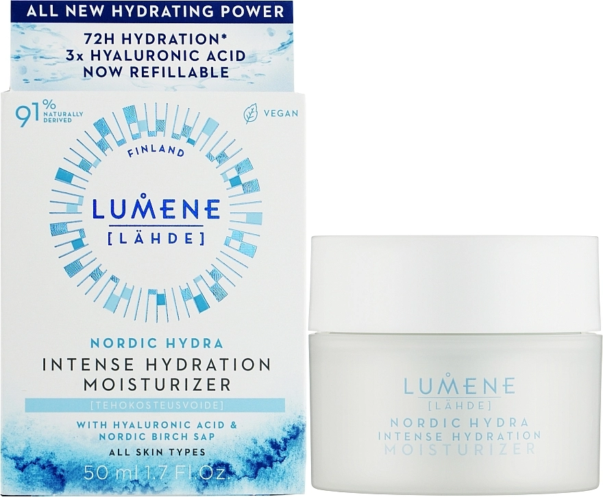 Lumene Крем денний, зволожувальний Lahde Intense Hydration 24H - фото N2