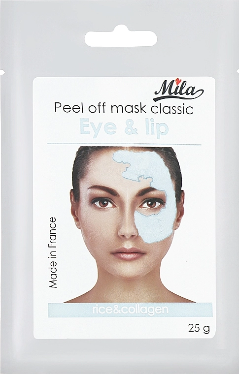 Mila Маска альгінатна класична порошкова "Для контурів очей та губ" Mask Peel Eye Contour - фото N1