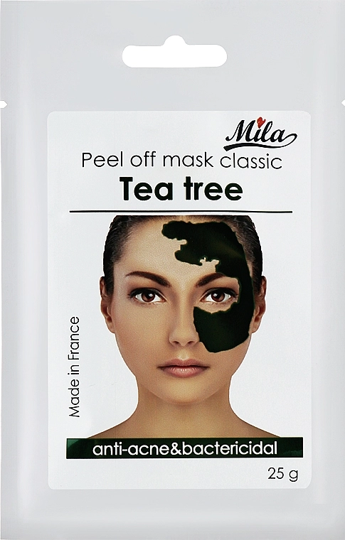 Mila Маска альгінатна класична порошкова "Чайне дерево" Mask Peel Tea Tree - фото N1