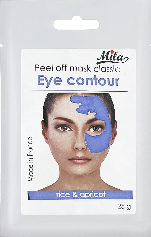 Mila Маска альгинатная классическая порошковая "Для контура глаз" Eye Contour Peel Off Mask - фото N1