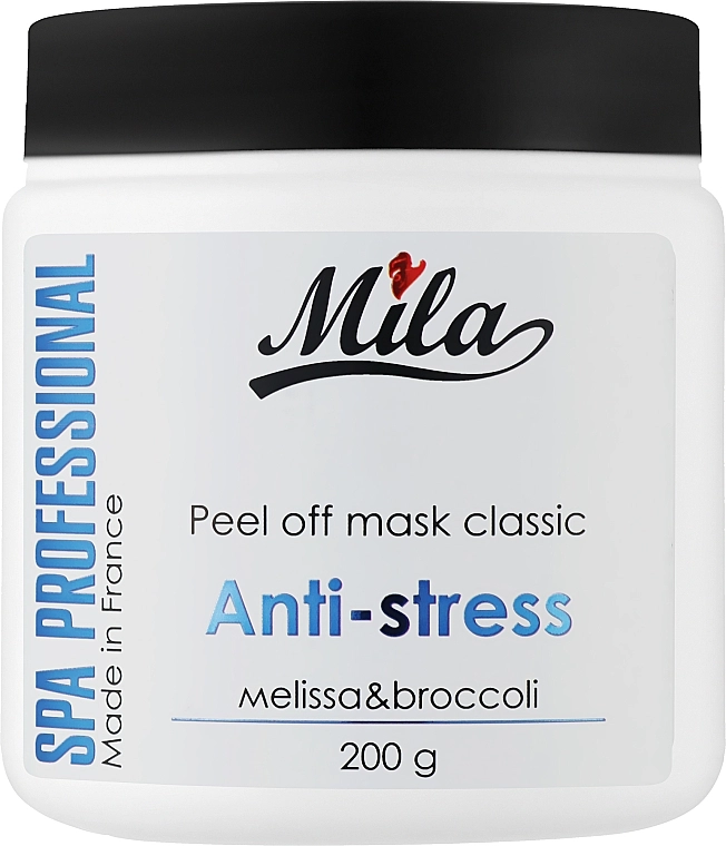 Mila Маска альгінатна класична порошкова "Анти-стрес, меліса, броколі" Certified Anti-Stress Peel Off Mask - фото N3