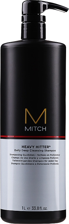 Paul Mitchell Інтенсивно очищувальний шампунь Mitch Heavy Hitter Deep Cleansing Shampoo - фото N3