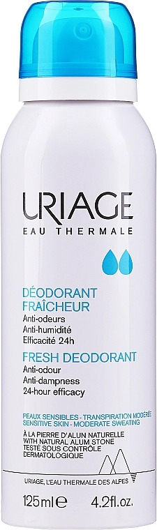 Uriage Дезодорант-спрей Fresh Deodorant - фото N1