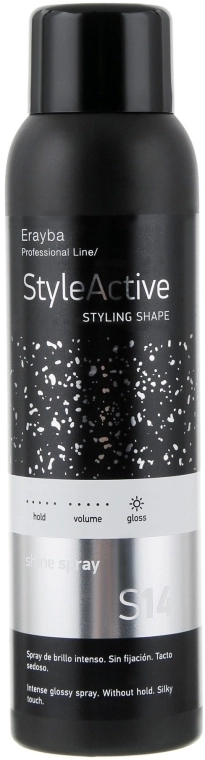 Erayba Спрей для волосся Style Active Shine Spray S14 - фото N1