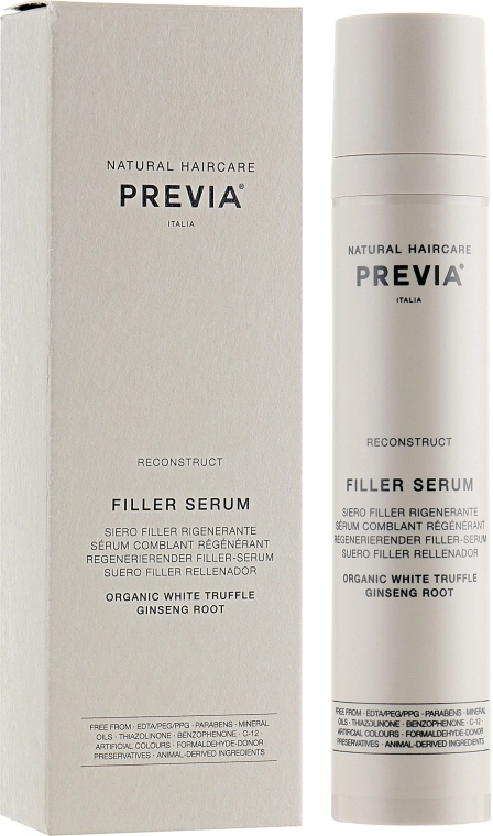 Previa Филлер-сыворотка для волос White Truffle Filler Serum - фото N1